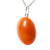 Colar Cabochão Oval Quartzo Laranja Pino Prata 950 - comprar online