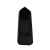 01 Ponta Obsidiana Negra 4 a 5 cm Sextavado Pedra Natural Lapidado