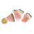 Kit 03 Opala Rosa Natural Pedra Bruta 20 a 60mm 1 a 10g - Distribuidora CristaisdeCurvelo