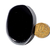 Espelho Obsidiana Negra Oval Pedra Natural 50 a 60mm Tipo B