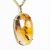 Colar Hematoide Com Dendrita Grande Oval Garra Dourada - comprar online