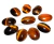 10 Cabochao Oval PEDRA OLHO DE TIGRE Pedra Lapidado Calibrado 17 x 12 MM - comprar online