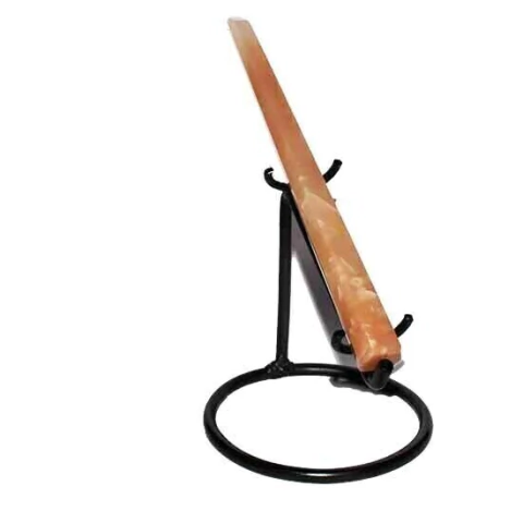 Vara de Cristal ou Bastão Pedra Quartzo Goiaba Natural