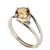Anel Nlux Citrino Disco Facetado Prata 950 Ajustável - buy online
