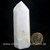 Ponta Quartzo Leitoso Lapidado Gerador Sextavado Cod 132685 - comprar online