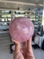 Esfera Quartzo Rosa Pedra Natural Classe A 9,4cm 1.32kg - Distribuidora CristaisdeCurvelo