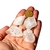 Kit 4 Topázio Branco 30 a 40mm Bruto Natural Pedra de 2025