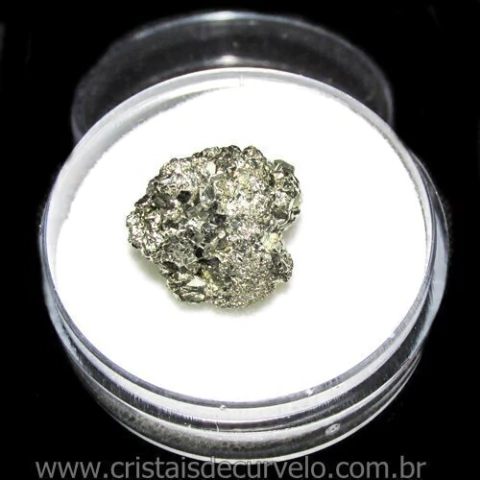 Pirita Peruana Extra No Estojo Para Colecionador 10 a 15 mm