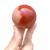 Esfera Jaspe Vermelho Pedra Natural de Garimpo 270g 5,7cm - comprar online