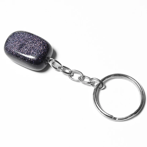 Chaveiro Pedrinha Pedra Estrela Pino Prateado 125701