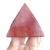 Piramide Quartzo Vermelho Natural Classe B 5,4cm 220g