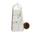 Ponta Howlita Natural 11cm Lapidação Gerador Sextavado