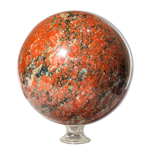 Esfera Unakita Pedra Bola Natural 19,8Kg 24,5cm Classe B