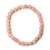 Pulseira Bolinha Pedra Quartzo Rosa Natural 6mm na internet