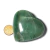 05 Coração Pedra Quartzo Verde Natural 4.7 a 6.5cm Atacado - loja online