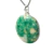 Colar Cabochão Oval Jade Verde de MG Pino Prata 950 - comprar online