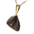 Colar Pedrinha Rolada Bronzita Envolto Montagem Dourado - buy online