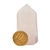 Ponta Quartzo Rosa Pedra Natural 50 a 60mm média 80g Tipo C - buy online