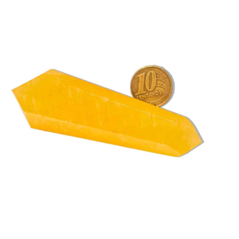 Biterminado Calcita Mexicana Sextavado 9 a 10cm Tipo B