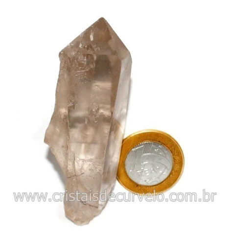 Lemuria Fume Pequeno Bem Formado Quartzo Natural Extra Cod 127397