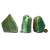 01 Aventurina Verde Pé Serrado 7 a 12cm 300 a 400g Tipo B - comprar online