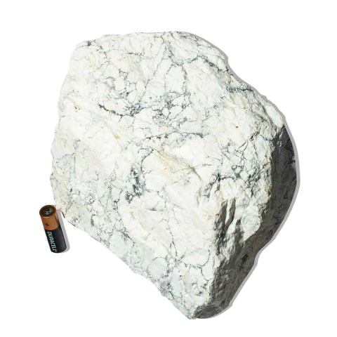 Howlita Pedra Natural Para Colecionador e Esoterismo 6 a 7Kg