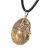 01 Pingente Nlux Pedrinha Cristal Rutilo Montagem Pino Prata 950 - comprar online