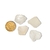 Kit 4 Topázio Branco 15 a 20 mm Bruto Natural Pedra de 2025