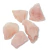 10 Cristal Rosa Pedra Bruto 100 a 200g Média 5 a 10cm Tipo B