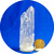 Cristal Gêmeos Tântrico Natural 8 a 9 cm 75 g para Portal - loja online