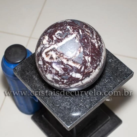 Bola Barita Natural Grande 8.6kg Pedra Garimpo Cod 121083