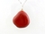 05 Pingente Pedrinha Jaspe Vermelho Rolado Natural Montagem Prata 950 Atacado on internet