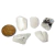 Kit 5 Pedra da Lua Verdadeira Natural Rolado 18g Classe B