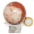 Esfera Hematoide Multicor Bola Pedra Natural de Garimpo Cod 129737