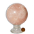 Esfera Quartzo Rosa Media Pedra Natural Classe B 10cm 1.7Kg na internet