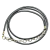 Colar Gota Obsidiana Verde 30mm Montagem Pino Prateado na internet