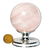 01 Esfera Quartzo Rosa Natural 300 a 400g 6 a 7cm Classe A - loja online