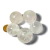 05 Bola Cristal Quartzo Semi Transparente 25 a 30mm Tipo B ATACADO