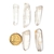 05 Cristal LEMURIA Rolado 40mm Pedra Natural Furo Vazado na internet