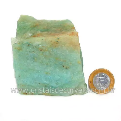 Aventurina Azul Pedra Bruta Natural de Garimpo Raro cod 128850