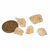 Kit 5 Goshenita ou Berilo Pedra Natural Bruto 27ct on internet