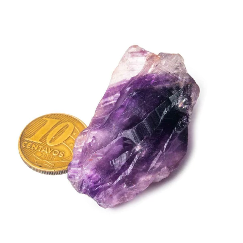 Pedra Ametista Natural Bruto P 25 a 50mm Tipo A