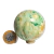 01 Esfera Jade Verde Lapidado 300 a 350g Aprox 6cm Tipo C