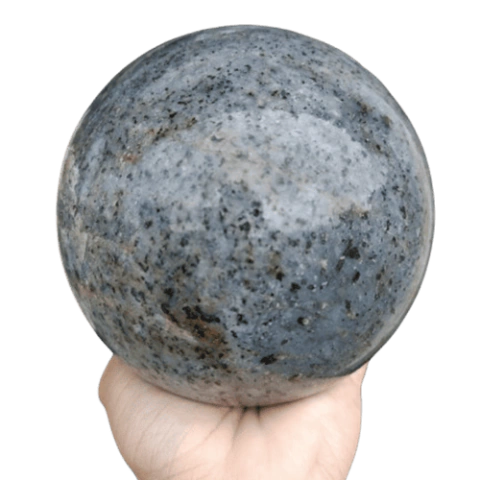Esfera Quartzo Azul Pedra Natural Tamanho Medio 3,5Kg 13cm