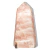 Ponta Quartzo Rosa Lapidada Pedra Natural 10,4Kg 36cm Tipo A na internet