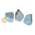 01 Angelita Azul Bruto Pedra Natural 20 a 60mm 50 a 75g - loja online