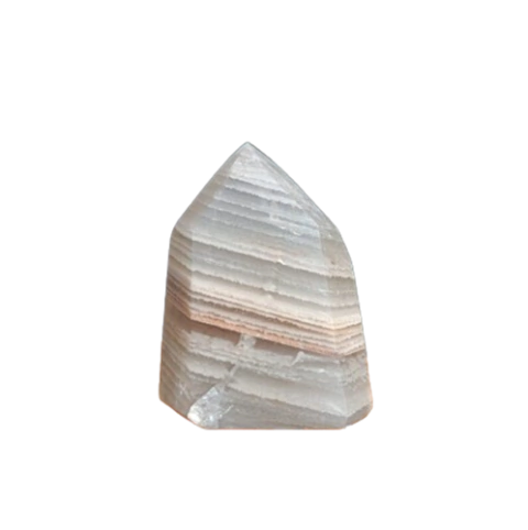 Ponta Cristal Phantom Natural Lapidado 5,2cm 90g Extra