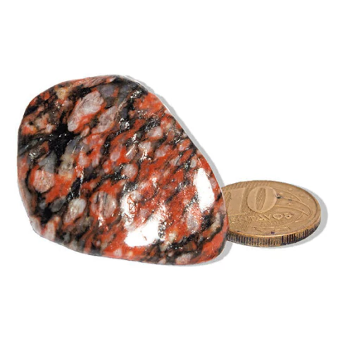 Colecione 01 Unakita Brasileira Rolado G 30 a 45mm Classe B - Pedra do Equilíbrio Emocional