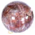 Bola Pedra Hematoide Vermelho Grande 17.5cm Natural Classe B - Distribuidora CristaisdeCurvelo