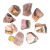 10 Opala Rosa Natural Pedra Bruta 30 a 60mm 25 a 50g